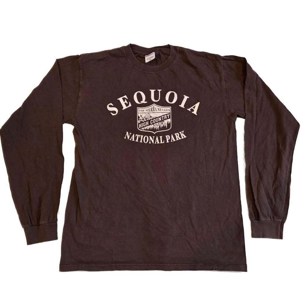 Anvil Sequoia National Park Sierra Nevada High Country Long Sleeve T-Shirt